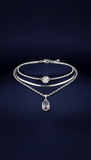 Sterling Silver Layered Choker Set
