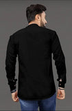 Men's Slim Fit Full Sleeve Cotton Short Kurta Pack of 3